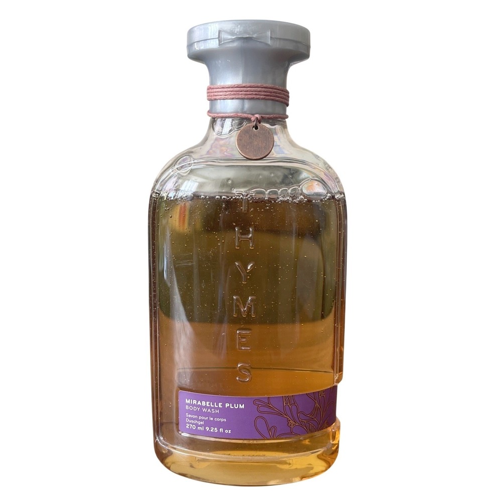THYMES Mirabelle Plum Body Wash 9.25 Oz new‎